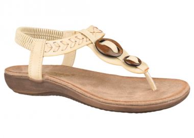 Σανδάλια γυναικεία | Ανατομικά | Amarpies | ABZ30236 | Μπεζ - Amarpies - 